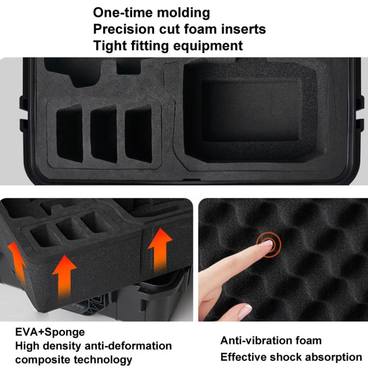 لـ DJI Flip CYNOVA FL-AQX-CY IP67 حافظة أمان مقاومة للماء والضغط والصدمات، FL-AQX-CY