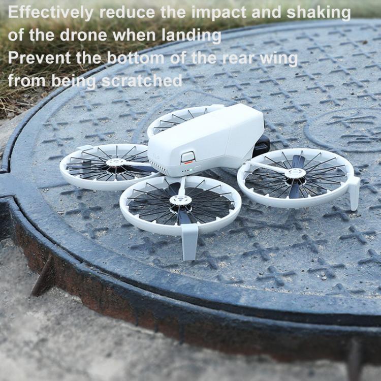 ملحقات حامل خلفي لمعدات الهبوط لطائرة DJI Flip بدون طيار، زوج واحد من معدات الهبوط