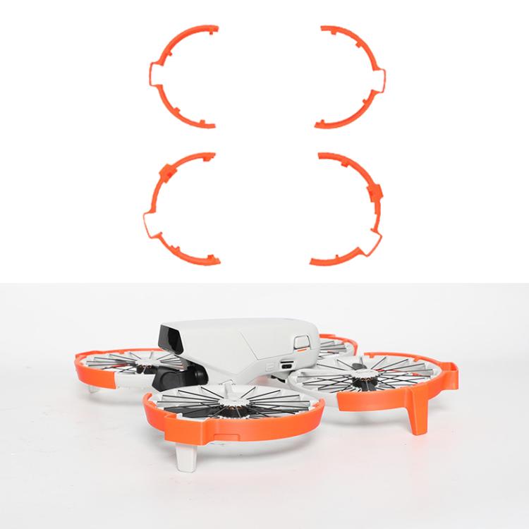 لطائرة DJI Flip بدون طيار مع حلقة مصد ثلاثية القوائم