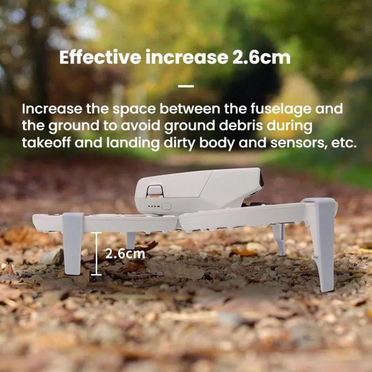 حامل معزز قابل للطي 4 في 1 للطائرة بدون طيار DJI Flip CQT، مقاوم للخدش والتآكل، دعامة واقية للهبوط