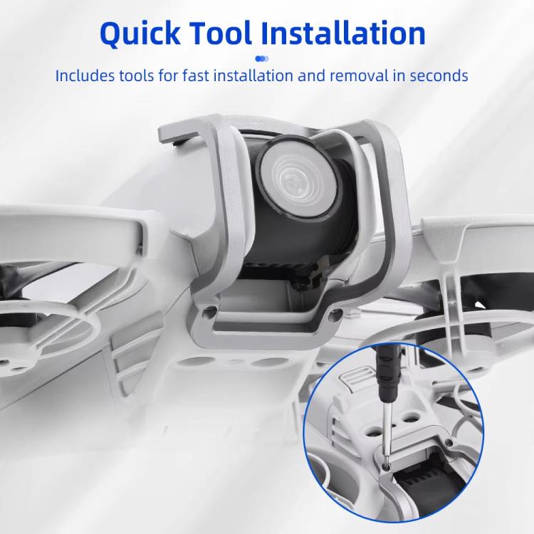 ملحقات دعامة حماية عدسة Gimbal لطائرة DJI Neo BRDRC المعدنية، NEO024