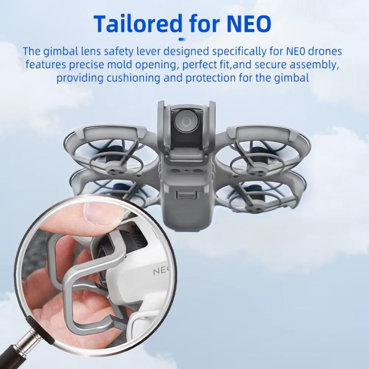 ملحقات دعامة حماية عدسة Gimbal لطائرة DJI Neo BRDRC المعدنية، NEO024