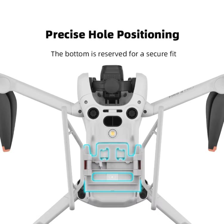 حامل تثبيت قابل للطي لمعدات الهبوط الداعمة لطائرة DJI Mini 4 Pro BRDRC