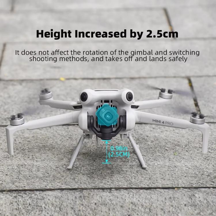 حامل تثبيت قابل للطي لمعدات الهبوط الداعمة لطائرة DJI Mini 4 Pro BRDRC