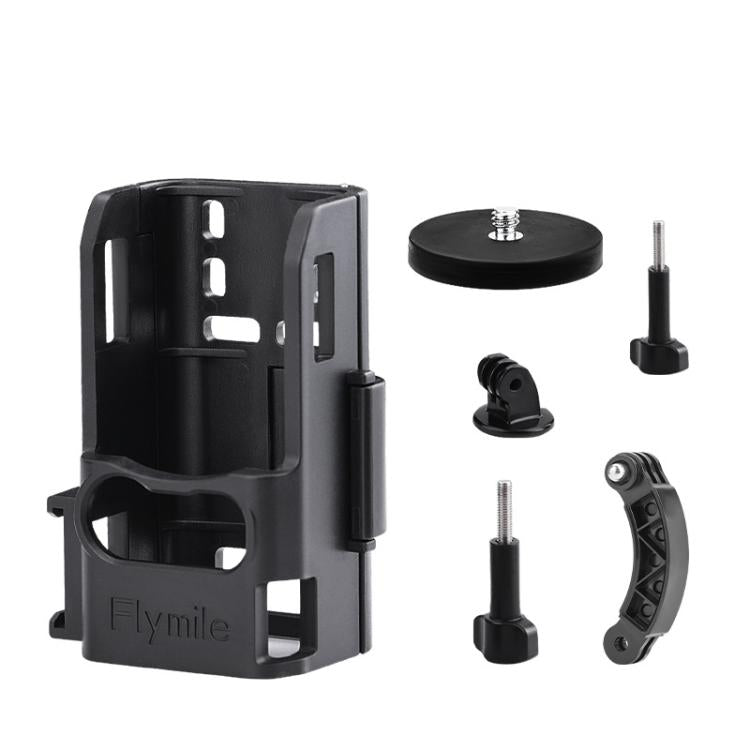 لـ DJI Osmo Pocket 3 Flymile حامل مغناطيسي بقاعدة ثابتة ومشبك خلفي ومحول إطار ملحقات، 4 قطع/مجموعة، 6 قطع/مجموعة
