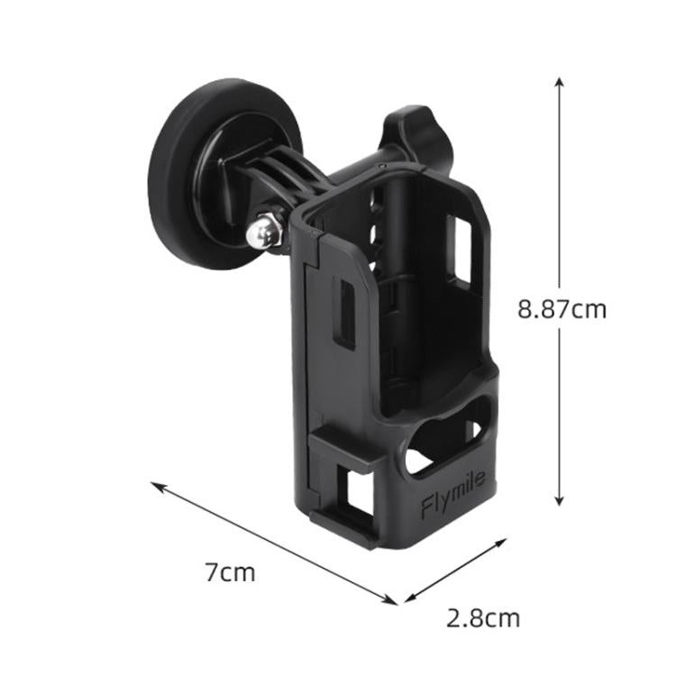 لـ DJI Osmo Pocket 3 Flymile حامل مغناطيسي بقاعدة ثابتة ومشبك خلفي ومحول إطار ملحقات، 4 قطع/مجموعة، 6 قطع/مجموعة