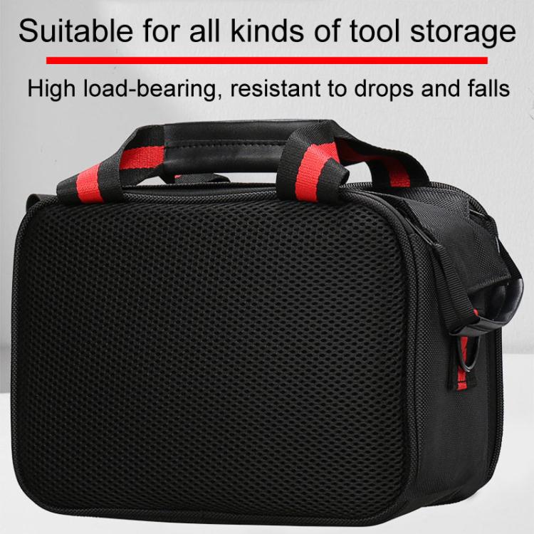 Fiber Optic Cold Splicing Tools Classification Storage Bag Optical Power Meter Red Light Pen Backpack Satchel, 25.5 x 14.5 x 20cm