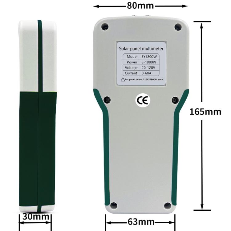 Elejoy 1800W MPPT Solar Photovoltaic Panel Multimeter