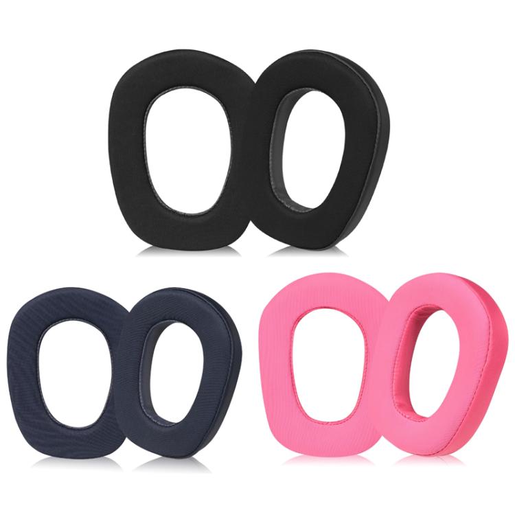 For Logitech G435 Headset 1pair Cool Leather Earpads Earmuffs Sponge Cover, Black Cool Leather, Rose Red Cool Leather, Blue Cool Leather