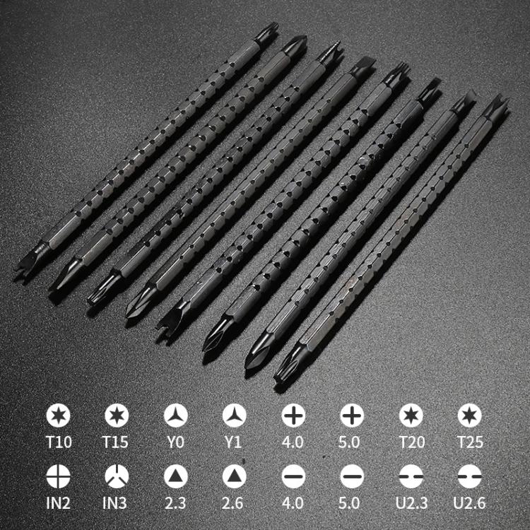Multifunctional Combination Retractable Dual-purpose Screwdriver Set Iso-U Phillips Screwdriver Repair Tools, 18 In 1