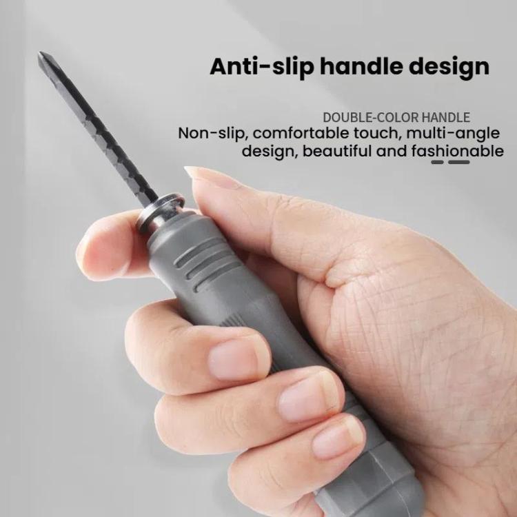 Multifunctional Combination Retractable Dual-purpose Screwdriver Set Iso-U Phillips Screwdriver Repair Tools, 18 In 1
