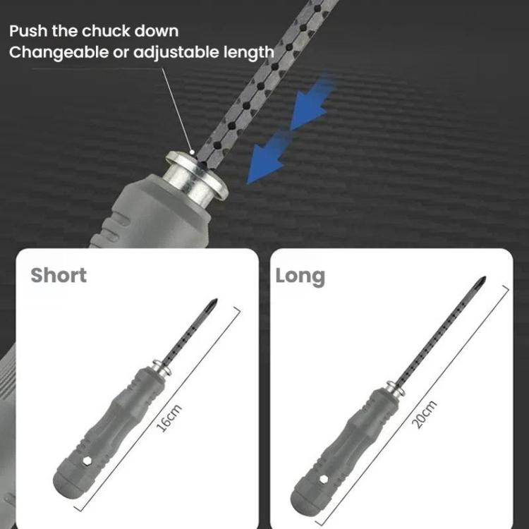 Multifunctional Combination Retractable Dual-purpose Screwdriver Set Iso-U Phillips Screwdriver Repair Tools, 18 In 1