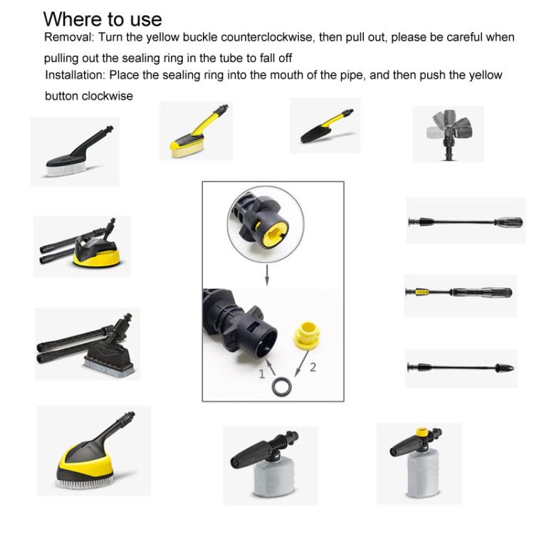 For Karcher K2 / K3 / K4 / K5 / K6 / K7 High Pressure Washer Seal O-Ring, 20pcs / Set, 37pcs / Set