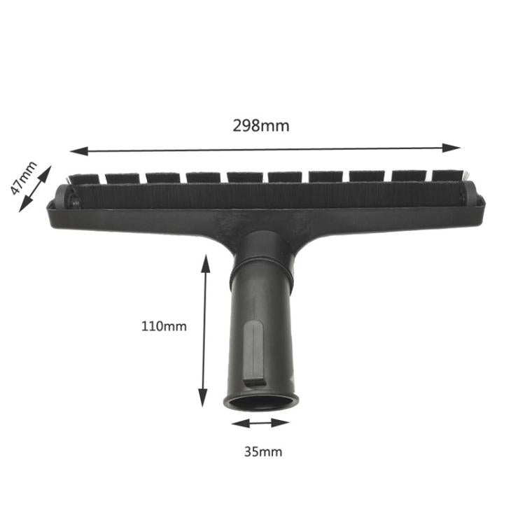 For Karcher NT18 / NT20 / NT30 Vacuum Cleaner Floor Cleaning Brush, Black Brush, Horse Hair Brush