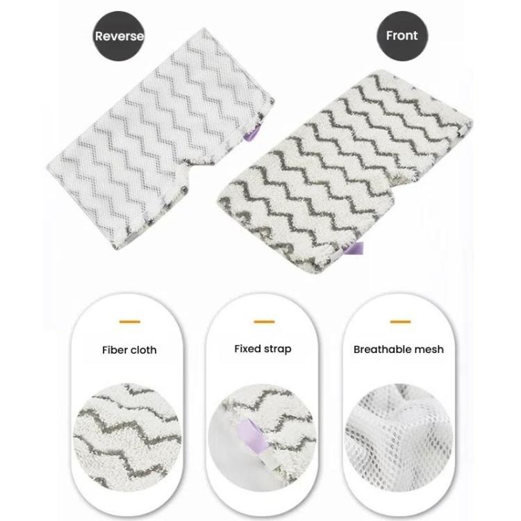 2pcs /Pack Rag Mop Pad for Shark Steam Pocket Mop S3501 S3901 S3550 S3601