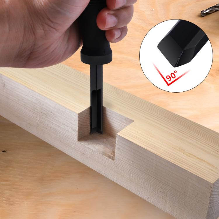 RUITOOL Woodworking 90 Degree Right Angle Chisel Slotting Chisel Notch Hinge Carving Tool