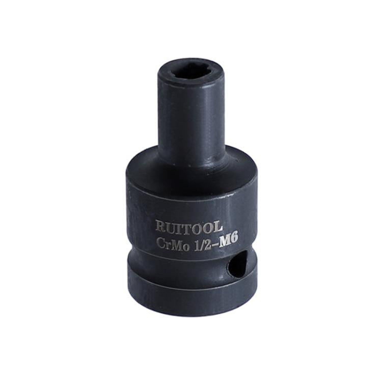 RUITOOL 1/2 inch Tap Socket Pneumatic Wrench Square Socket Inner Quarter Square Hole Wrench Tool, M4, M5, M6, M8, M10, M12, M14, M16, M18, M20, M22, M24, M27, M30