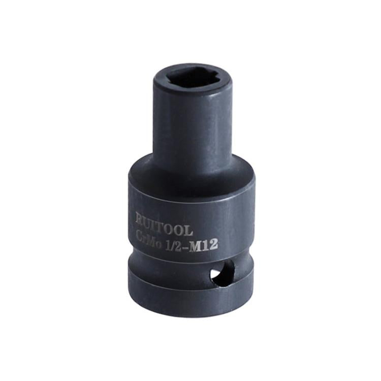 RUITOOL 1/2 inch Tap Socket Pneumatic Wrench Square Socket Inner Quarter Square Hole Wrench Tool, M4, M5, M6, M8, M10, M12, M14, M16, M18, M20, M22, M24, M27, M30