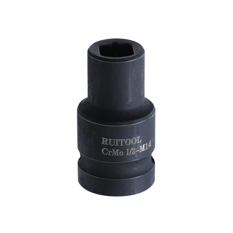 RUITOOL 1/2 inch Tap Socket Pneumatic Wrench Square Socket Inner Quarter Square Hole Wrench Tool, M4, M5, M6, M8, M10, M12, M14, M16, M18, M20, M22, M24, M27, M30