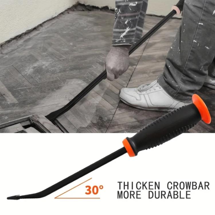 RUITOOL Multi-function Pry Bar Crowbar Labor-saving Lever Nailer Car Tire Repair Tire Picking Tool, 12 inch, 18 inch