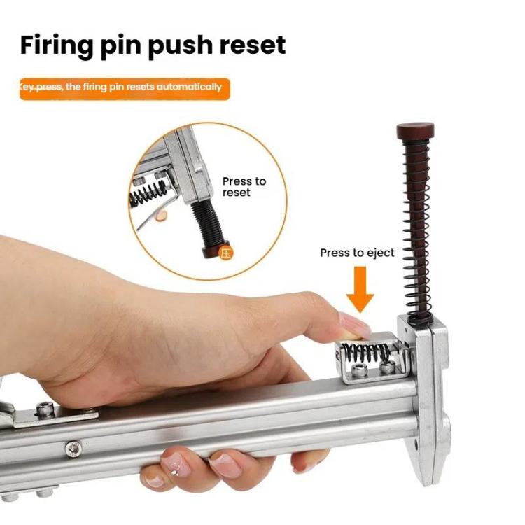 Manual Wire Trough Steel Nail Cement Nail Tool, ST18, 18mm Steel Nails 400pcs /Box