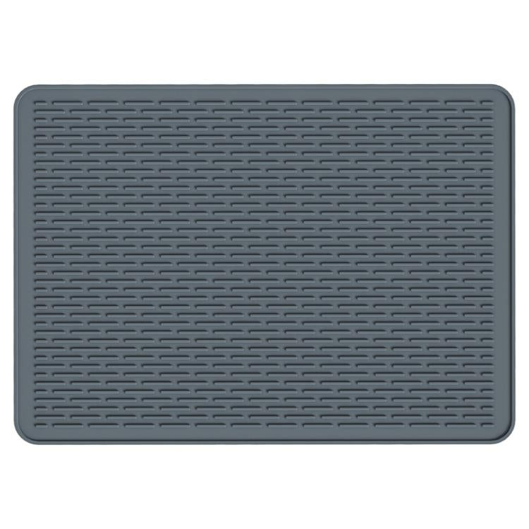 Large Silicone Stovetop Protective Mat Kitchen Countertop Dish Drainage Stain Prevention Pad