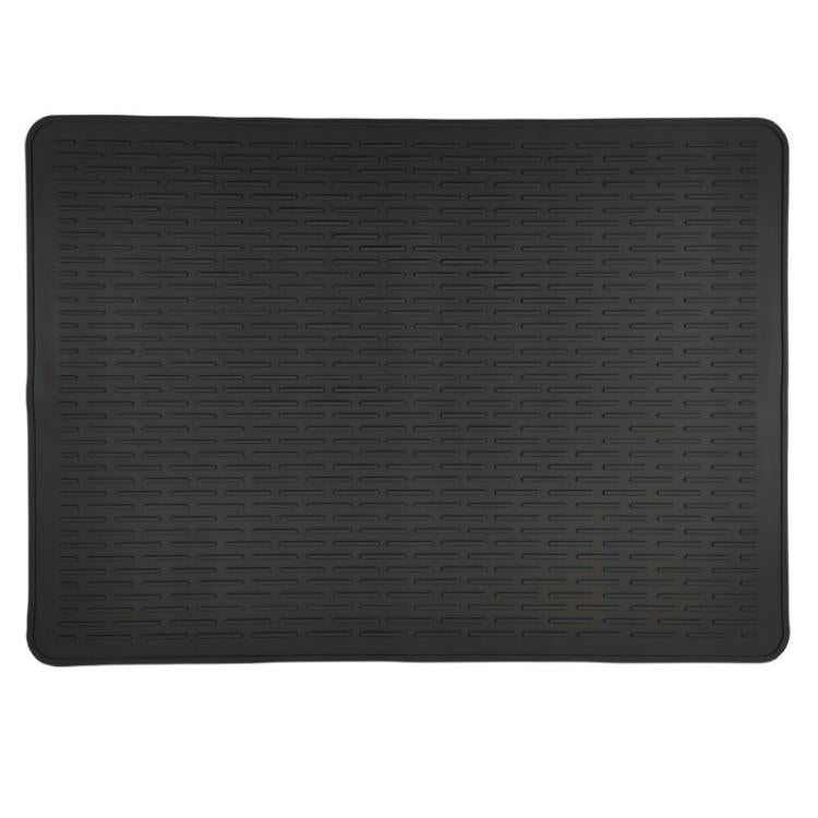 Large Silicone Stovetop Protective Mat Kitchen Countertop Dish Drainage Stain Prevention Pad