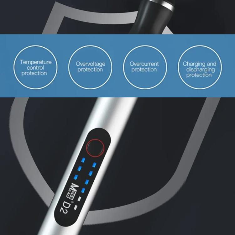 MaAnt D2 Rechargeable Speed Regulating Electric Grinding Pen Small Sanding Machine With 7 Sanding Heads, D2