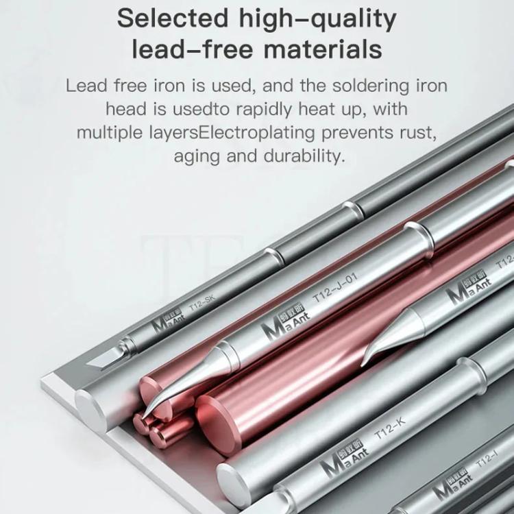Lead-Free Soldering Iron Tip, MaAnt T12-I, MaAnt T12-K, MaAnt T12-SK, MaAnt T12-J, MaAnt T12-J-01
