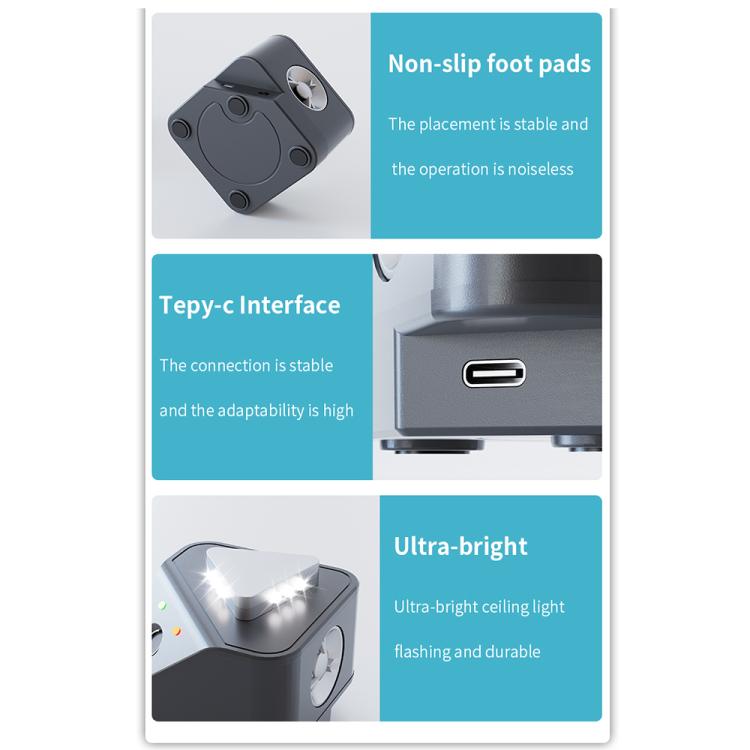 XY-005 Indoor 360-Degree Sonic Mouse Repeller Multifunctional Insect Repeller, US Plug, EU Plug, UK Plug, AU Plug