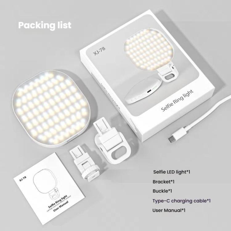 Smartphone Fill Light Selfie Live Streaming Computer Laptop Photography Light LED Video Conference Fill Lamp