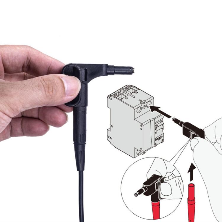 3pcs /Set 4mm Multimeter Solder-free Magnetic Suction Head Terminal