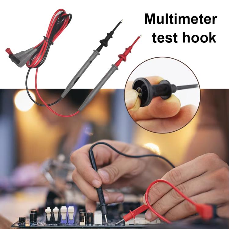1pair Universal Multimeter Extended Telescopic Test Hook