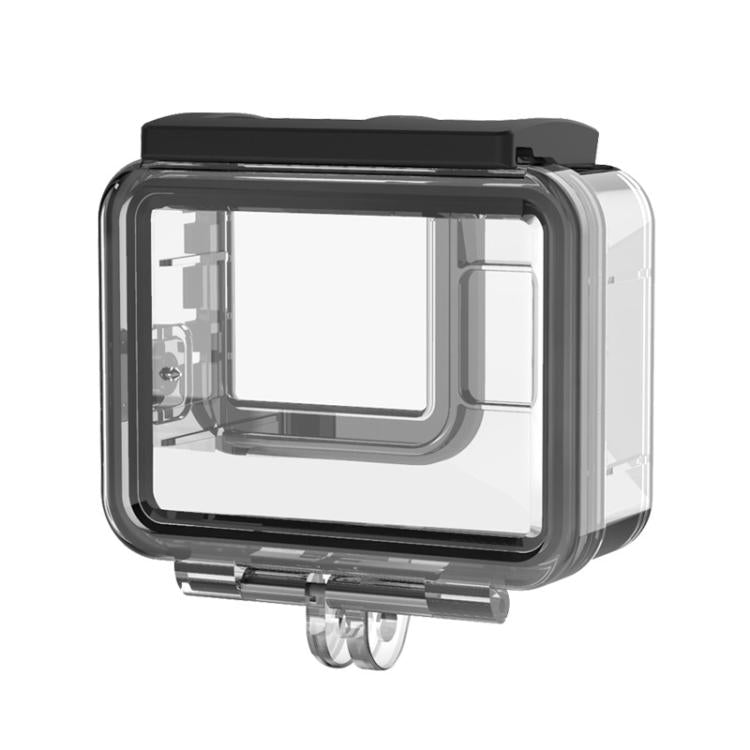 جراب TELESIN الواقي المقاوم للماء لكاميرا GoPro HERO8 باللون الأسود حتى عمق 50 مترًا، جراب غوص، ملحقات كاميرا رياضية