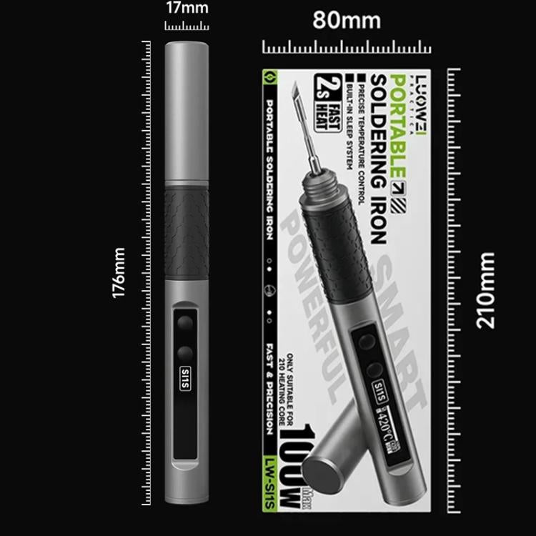 Intelligent Soldering Iron 100W Automatic Sleeping Thermostat Repair Soldering Iron Pen, SI1S