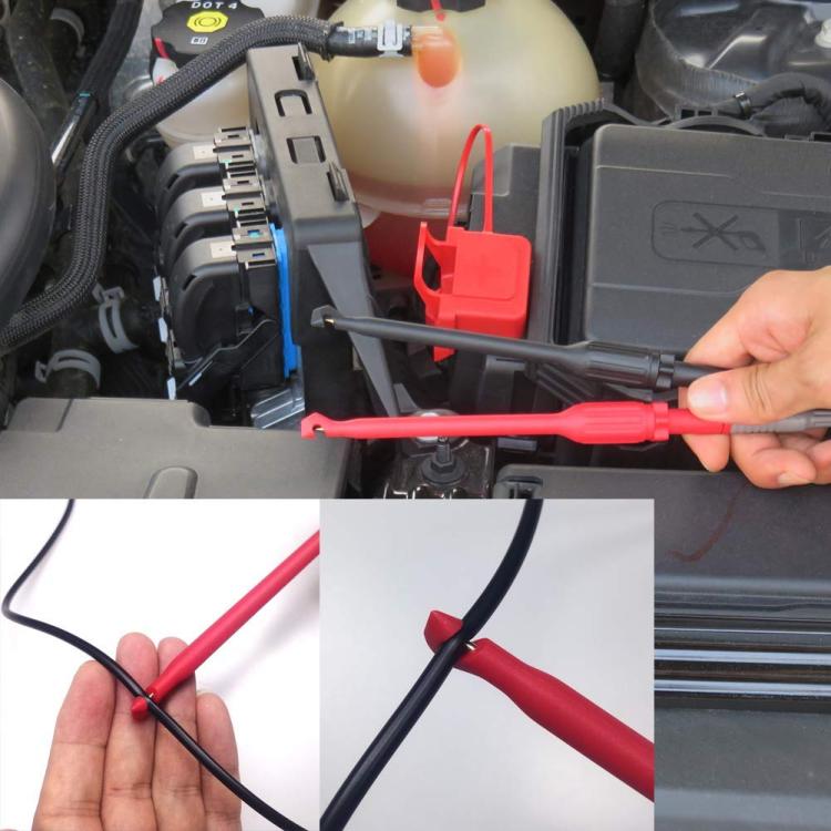 4mm Banana Jack Non-destructive Wire-free Steel Needle Auto Repair Line Detection Probe