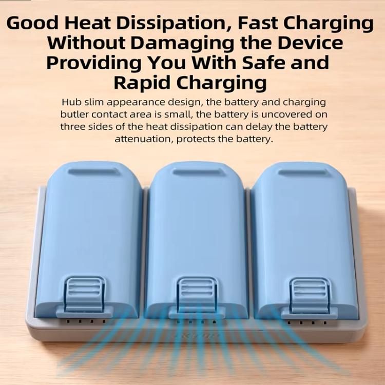 For DJI Neo Battery LKTOP Three-Way Charger 65W Fast Charging Hub