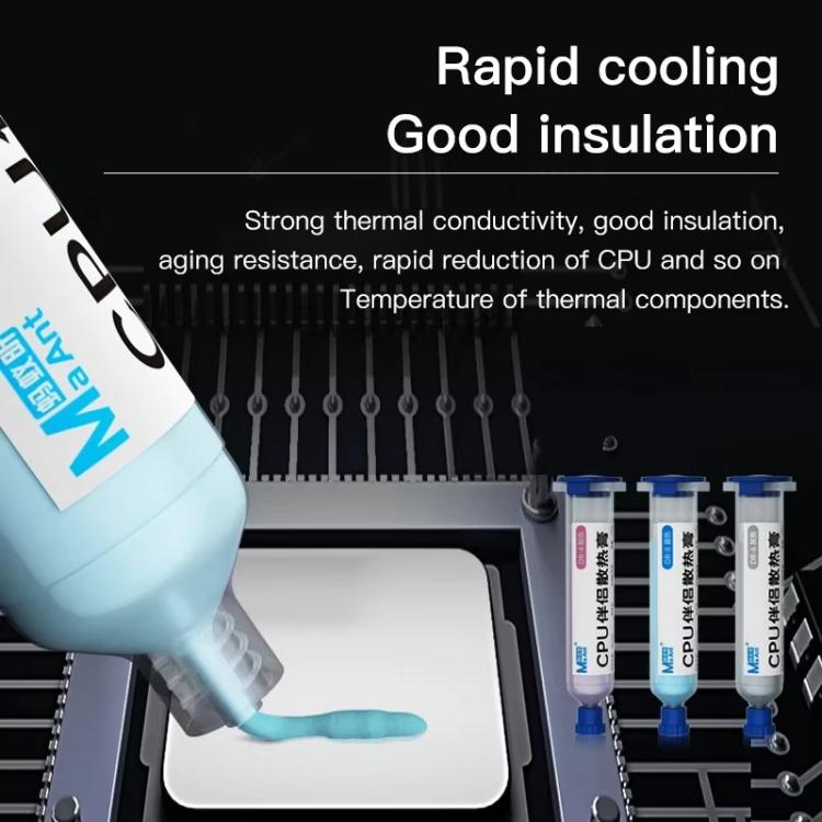 MaAnt Thermal Conductive Silicone Grease CPU Thermal Grease Computer Graphic Card Cooling Universal Thermal Conductive, DR-4, DR-6, DR-8
