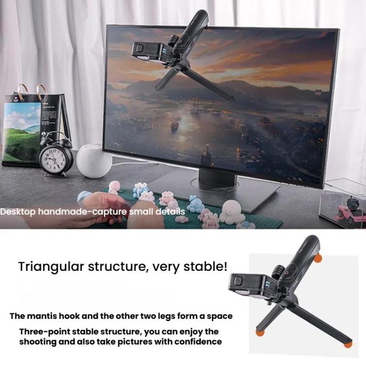 حامل ثلاثي محمول من PGYTECH Mantis Chargeing Grip، لكاميرا GoPro