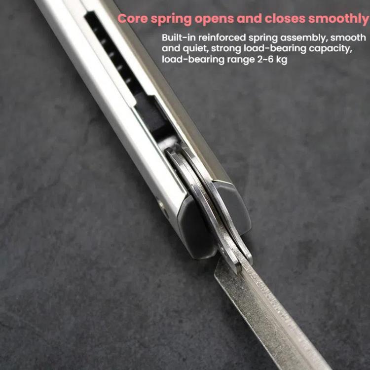 Cabinet Door Upper Flap Support Rod Folding Spring Hinge Adjustable Pneumatic Rod, Randomly Stop