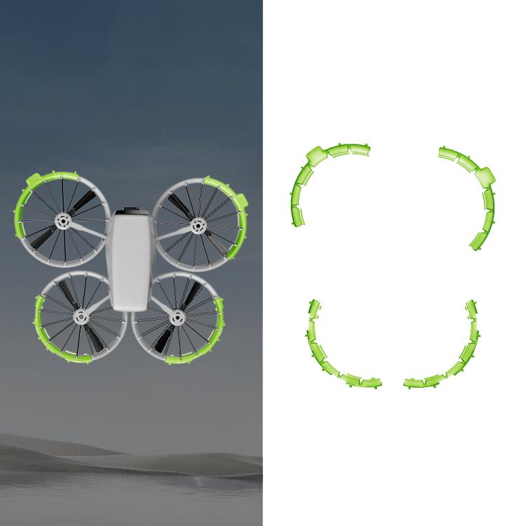 لـ DJI Flip RCSTQ Paddle Protector Shock Protector Anti-Scratch and Anti-Track Ring