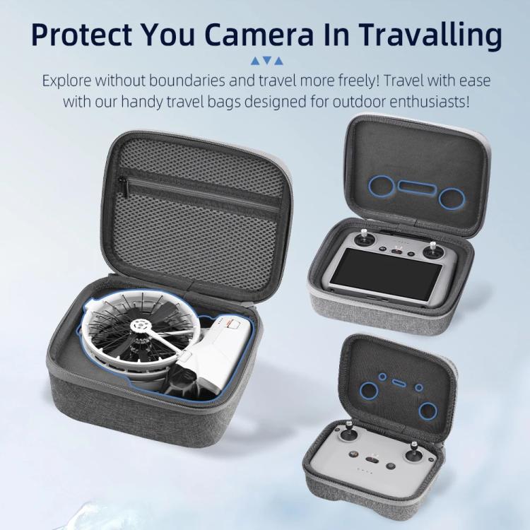 حقيبة تنظيم طائرة بدون طيار DJI Flip BRDRC المحمولة، حقيبة مضيف، حقيبة مضيف + حقيبة RC2، حقيبة مضيف + حقيبة RC-N1/2/3