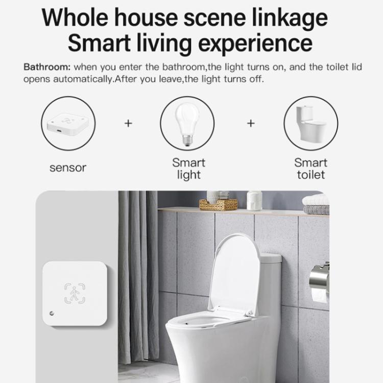 Human Presence Sensor Millimeter Wave Radar Detection Built-in Illuminance Sensor