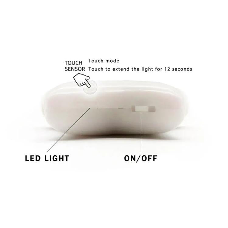 Handbag Purse Light Touch Sensor Lamp Automatic Sensor Night Light, Heart-shaped, Pentagram