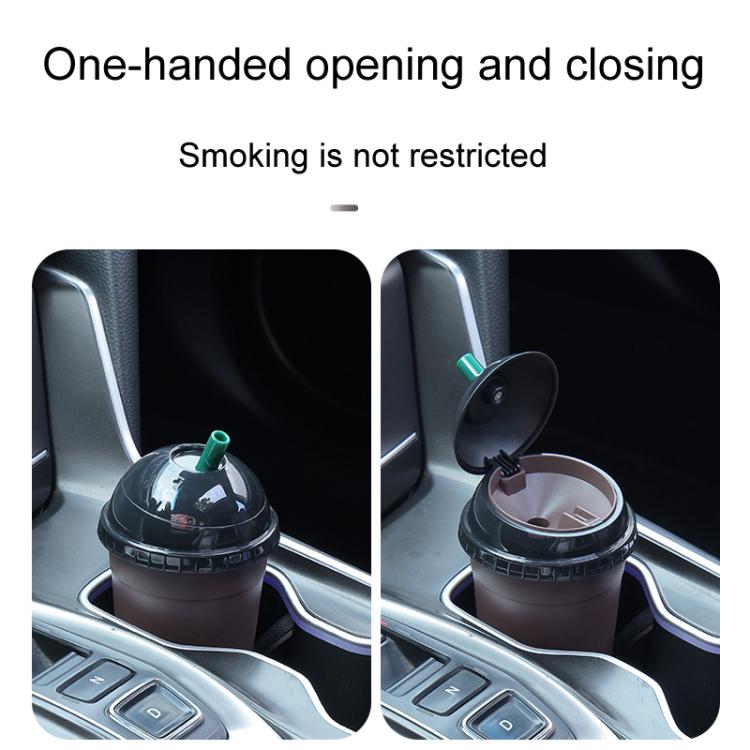 Car And Home Use Coffee Mug Shape High Temperature Resistant Separate Ashtray, HY-413