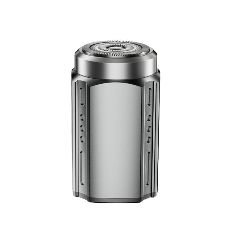 Portable Electric Shaver for Men with LCD Display – Travel-Friendly Mini Shaver, USB Type-C Fast Charging, Waterproof & Washable Design, 6-blade Head Dark Metallic Gray, Floating Blade Dark Metallic Gray, 6-blade Head Black, Floating Blade Black