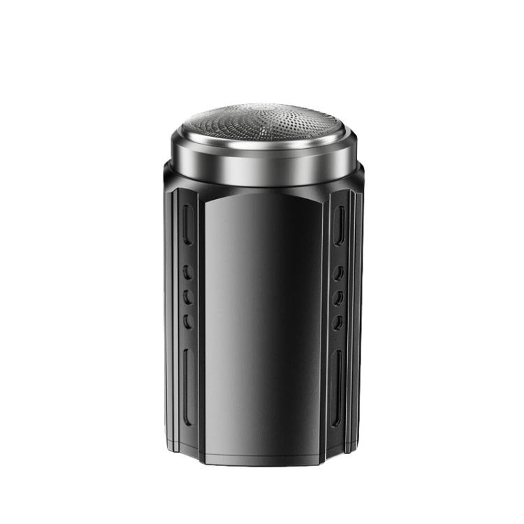 Portable Electric Shaver for Men with LCD Display – Travel-Friendly Mini Shaver, USB Type-C Fast Charging, Waterproof & Washable Design, 6-blade Head Dark Metallic Gray, Floating Blade Dark Metallic Gray, 6-blade Head Black, Floating Blade Black