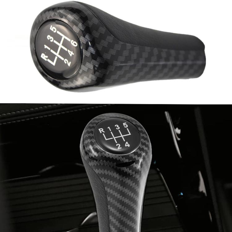 For BMW Automotive Fiber Shift Shifter Handball Header, 5 Speed, 6 Speed