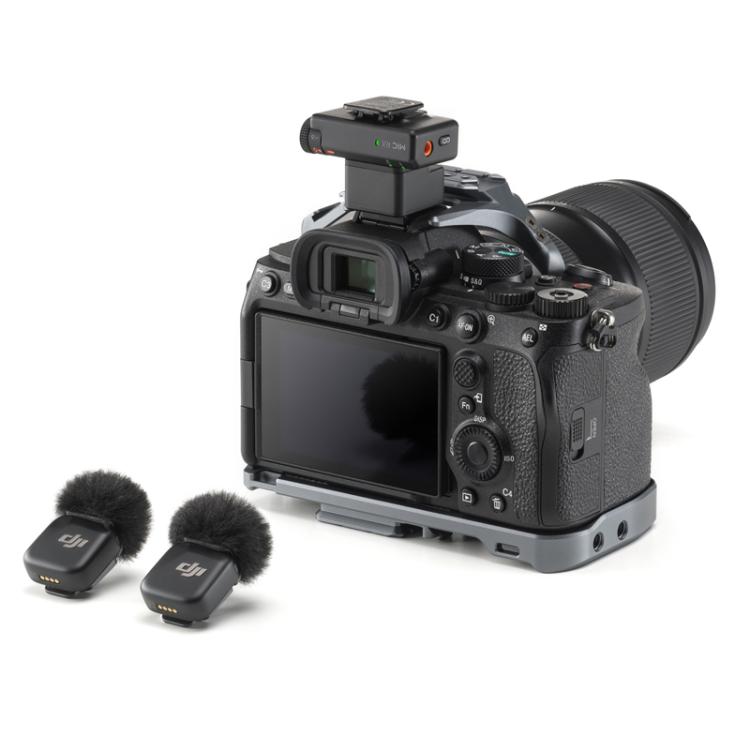 Original DJI Mic Series Camera Adapter For DJI Mic Mini Receiver Connect to a Sony Camera MI Hot Shoe
