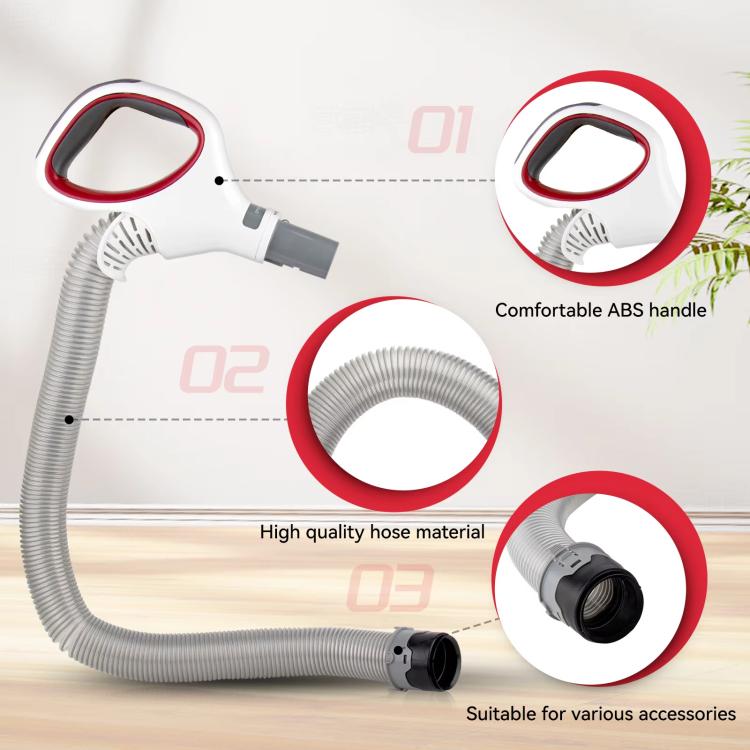 Handheld Vacuum Cleaner Extension Hose Accessory Telescopic Hose, For Shark NV500